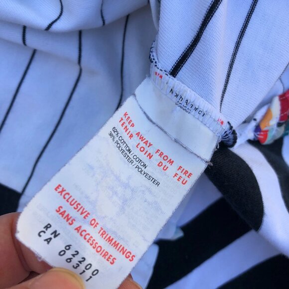 PUMA Striped Polo Shirt MEDIUM Short Sleeve Collar Mens - Picture 5 of 7